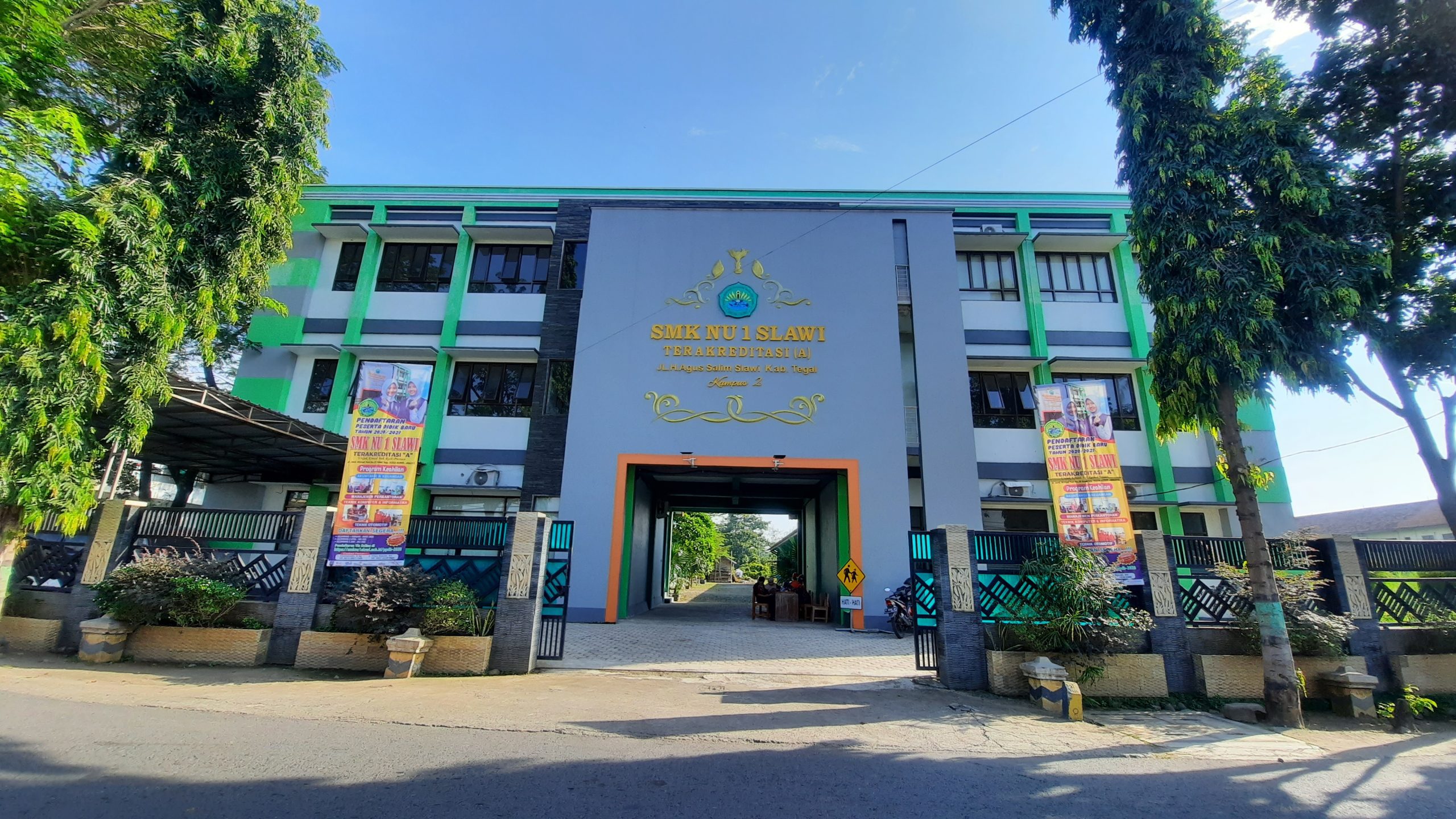 Header Logo SMK NU 1 Slawi