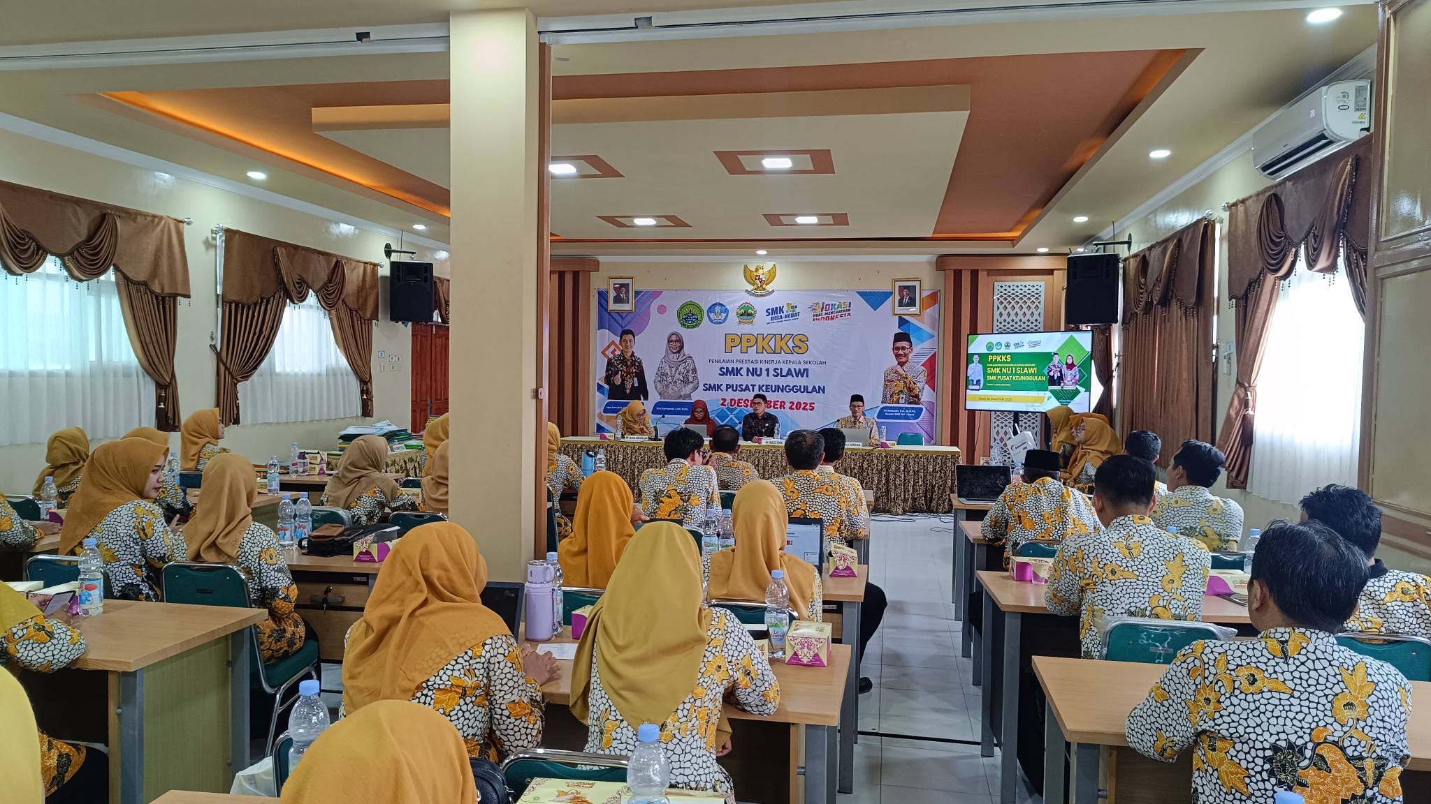Dorong Peningkatan Mutu Pendidikan, SMK NU 1 Slawi Gelar Penilaian Prestasi Kinerja Kepala Sekolah (PPKKS) Tahun 2025